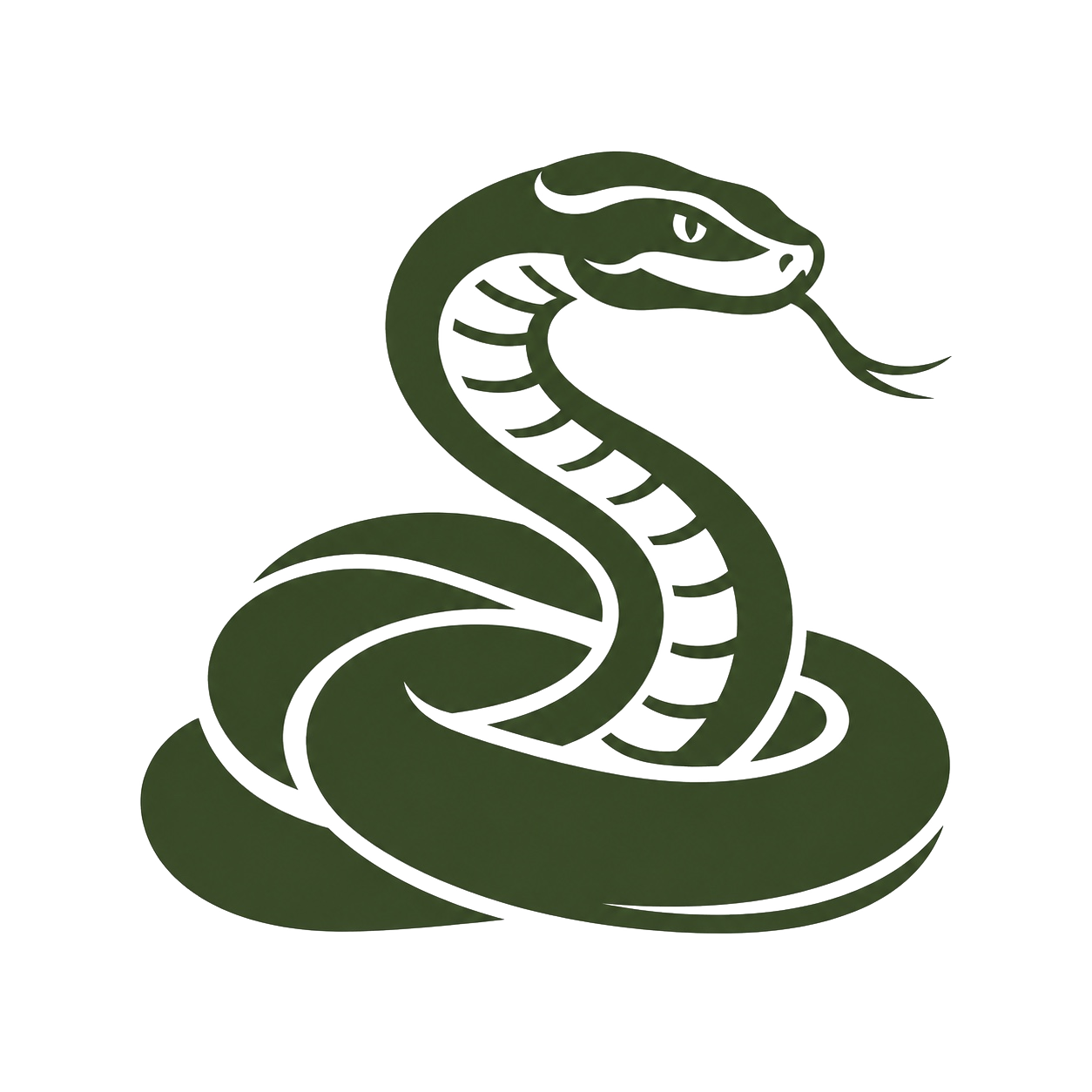 Copperhead Farm snake logo